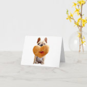 HERZKARTE DELLALAFRENCH KARTE (Gelbe Blume)