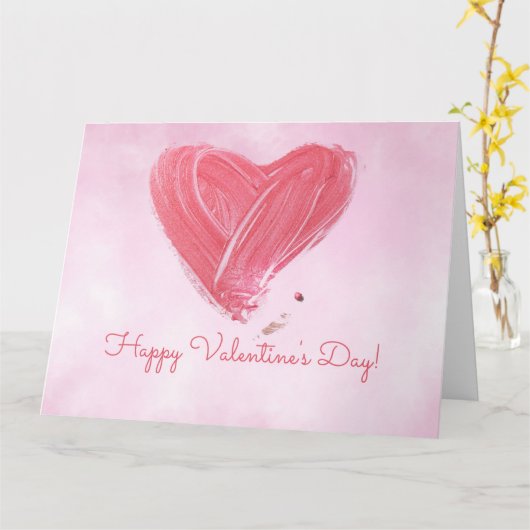 HERZKARTE KARTE (Gelbe Blume)