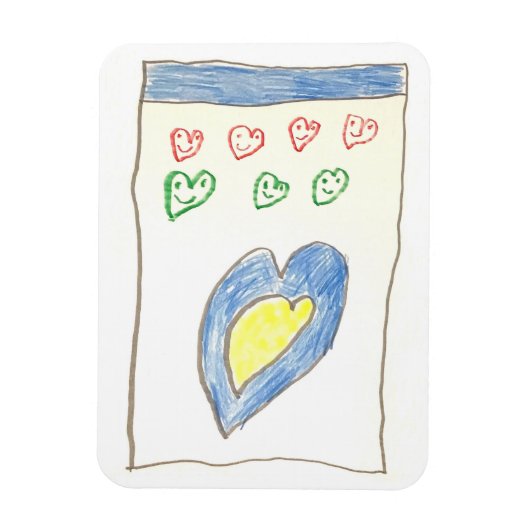 Herzkastenmagnet Magnet (Vertikal)