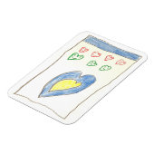 Herzkastenmagnet Magnet (Linke Seite)