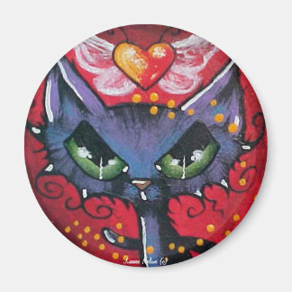 Herzkatzenmagnet Magnet