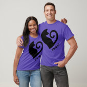 Herzkatzfreunde T-Shirt (Unisex)