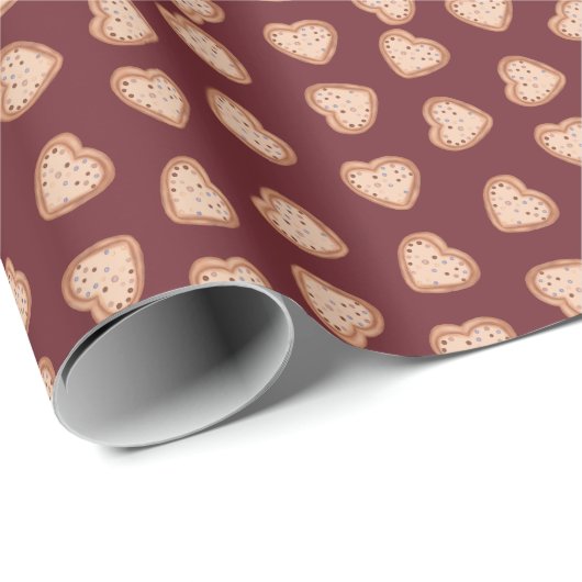Herzkeks Geschenkpapier (Rolleneckpunkt)