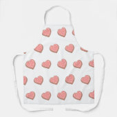 Herzkekse Schürze (Vorderseite)