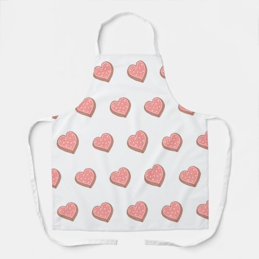 Herzkekse Schürze (Vorderseite)