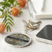 Herzkettenkette für den bezauberten Wald auf der W Schlüsselanhänger (Seite)