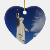 Herzkissen Keramikornament (Hinten)