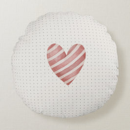 Herzkissen Rundes Kissen