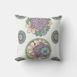 Herzkissen und Blume-Doodle-Kissen Kissen