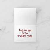 Herzklappenkarte Feiertagskarte (Innenseite)