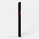 Herzklappenleuchten auf schwarz Case-Mate iPhone hülle (Hinten/Rechts)