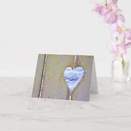Herzklappkarte Karte