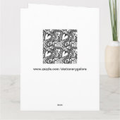 Herzklappkarte Karte (Rückseite)