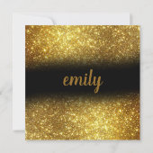 Herzklopfe Rose Elegant wirst du meine Freundin-Ka Dankeskarte (Rückseite)