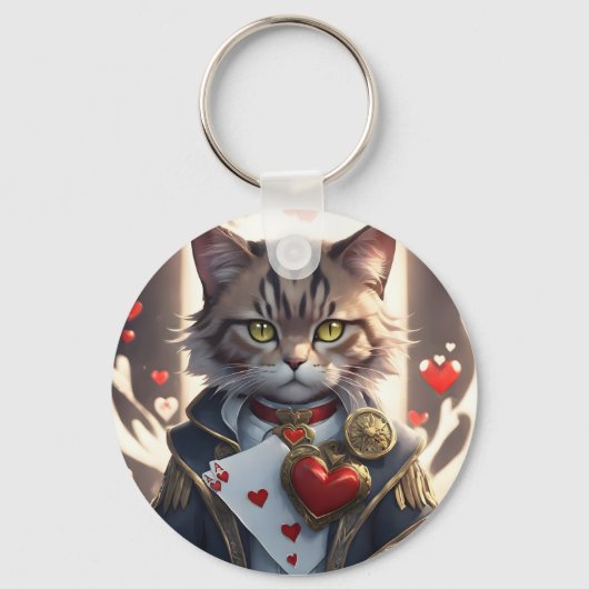 Herzklopfe Schlüsselanhänger (Rückseite)