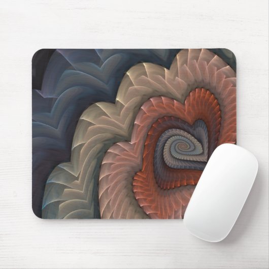 Herzklopfen Abstrakt Mousepad (Mit Mouse)