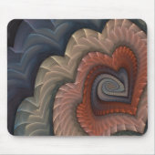Herzklopfen Abstrakt Mousepad (Vorne)