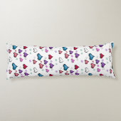 Herzklopfen am Valentinstag Seitenschläferkissen (Rückseite)