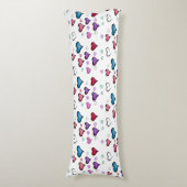 Herzklopfen am Valentinstag Seitenschläferkissen (Vorderseite Vertikal)