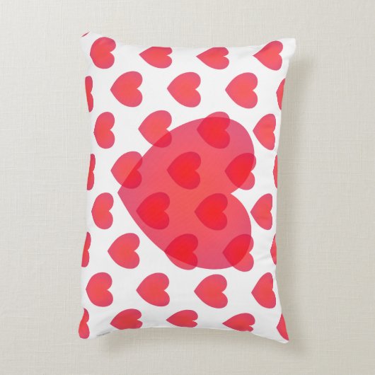 Herzklopfen Dekokissen (Rückseite(Vertikal))