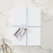 Herzklopfen für Sie Logo Website Social Media Geschenkanhänger (Mit Garn)