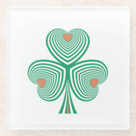 Herzklopfen Glasuntersetzer