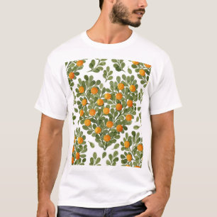Herzklopfen: Grüne Branchen Liebe. T-Shirt