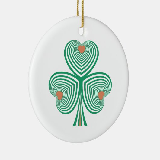 Herzklopfen Keramik Ornament (Rechts)