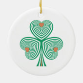 Herzklopfen Keramik Ornament (Hinten)