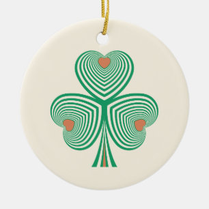 Herzklopfen Keramik Ornament