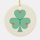 Herzklopfen Keramik Ornament (Hinten)