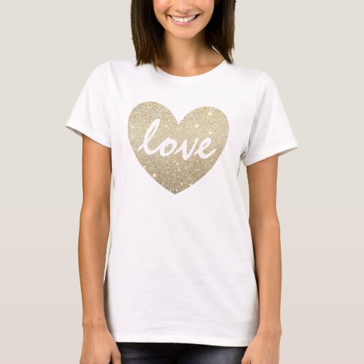 Herzklopfen-Liebe T-Shirt (Vorderseite)