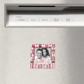 Herzklopfen - Magnet-Foto-Platz Magnet (In Situ (Geschirrspüler))