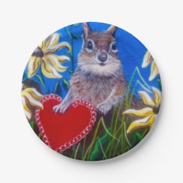 Herzklopfen mit Frau Elizabeth Plate Pappteller