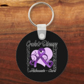 Herzklopfen - Morbus Crohn Schlüsselanhänger (Vorderseite)