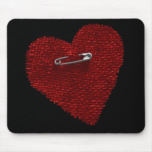 Herzklopfen Mousepad (Vorne)