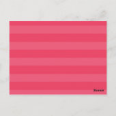 Herzklopfen Personalisiert Valentinskarte Postkarte (Rückseite)