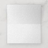 Herzklopfen Platzkarte (Innenseite Aufgefaltet)