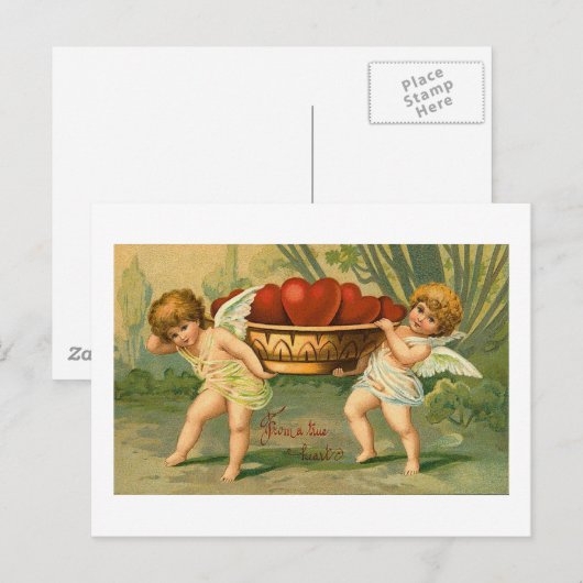 Herzklopfen Postkarte (Vorne/Hinten)