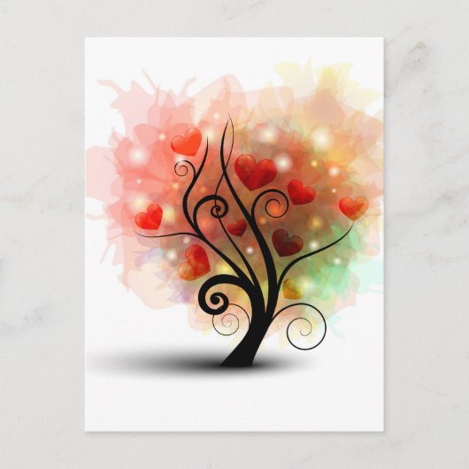 Herzklopfen Postkarte (Vorderseite)