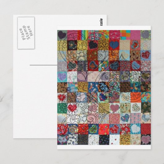 Herzklopfen Postkarte (Vorne/Hinten)