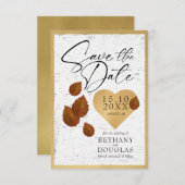 Herzklopfen Rettete die Einladung zum Hochzeitstag (Vorne/Hinten)