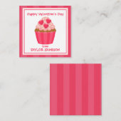 Herzklopfen Valentins Geschenkkarten Mitteilungskarte (Vorne/Hinten)