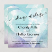 Herzklopfen Verspätete Hochzeitänderung Pläne (Vorne/Hinten)