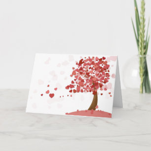Herzklopfenkarte Valentinstag Feiertagskarte