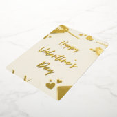 Herzklopfkarte Folien Feiertagskarte (Gedreht)