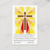 Herzklopfkarte Visitenkarte (Vorderseite)