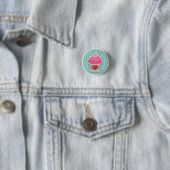 Herzklopfknopf Button (Beispiel)