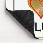 Herzklub-Mauspad für Junge Mousepad (Ecke)