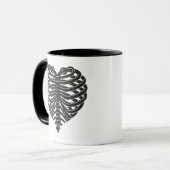 Herzknochen Tasse (Vorderseite Links)